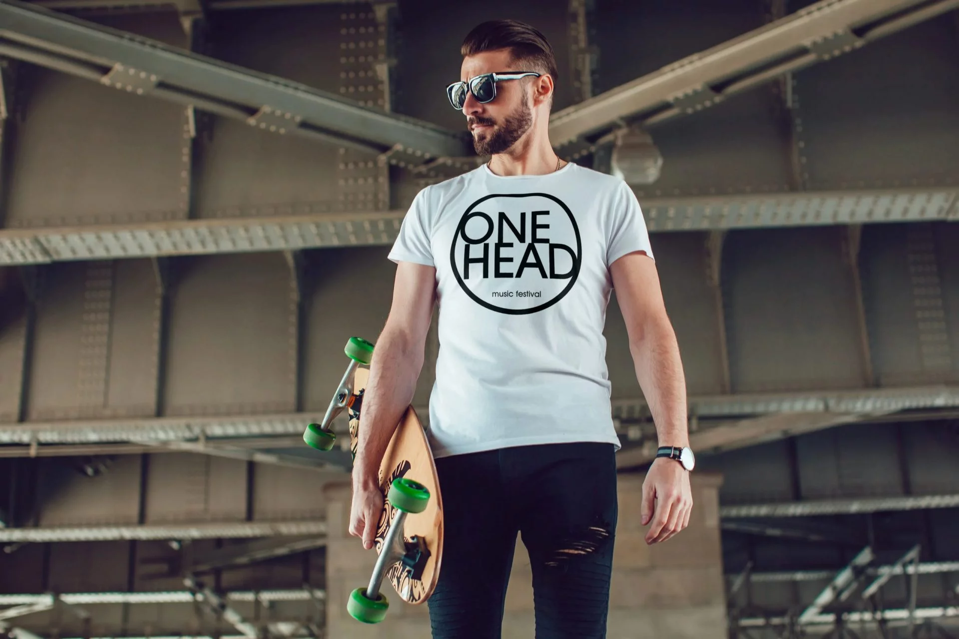 ONE HEAD : music festival - Tričko