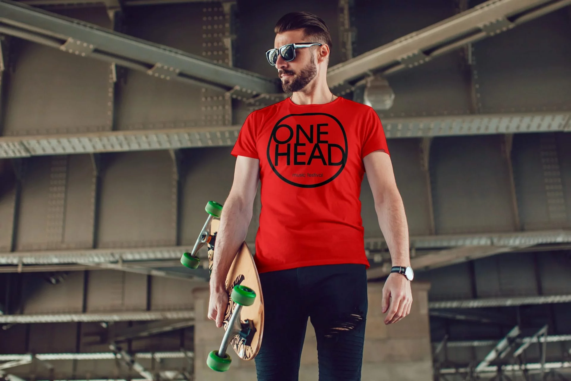 ONE HEAD : music festival - Tričko