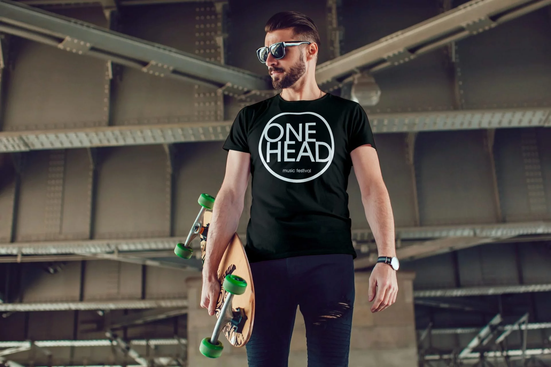 ONE HEAD : music festival - Tričko