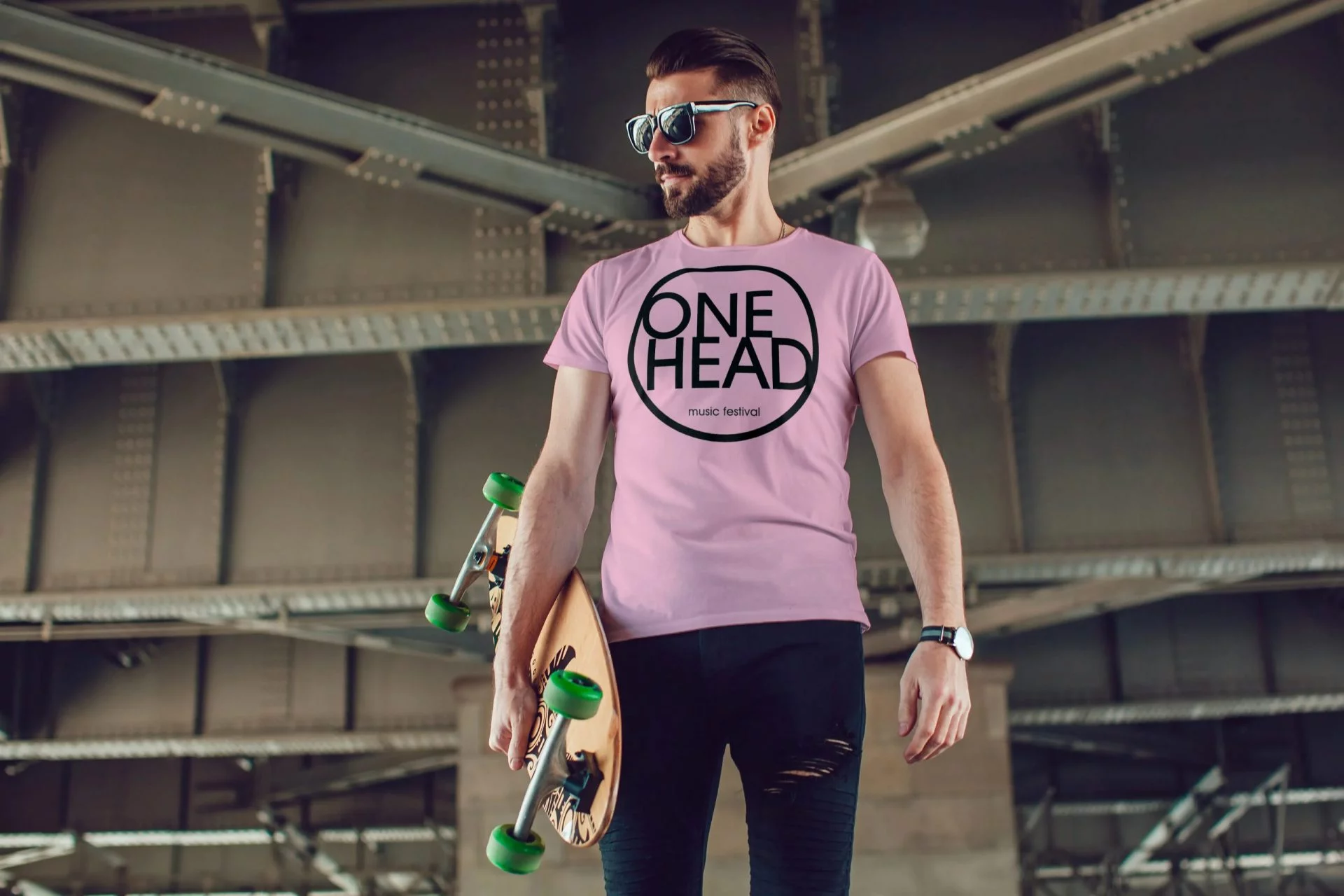 ONE HEAD : music festival - Tričko