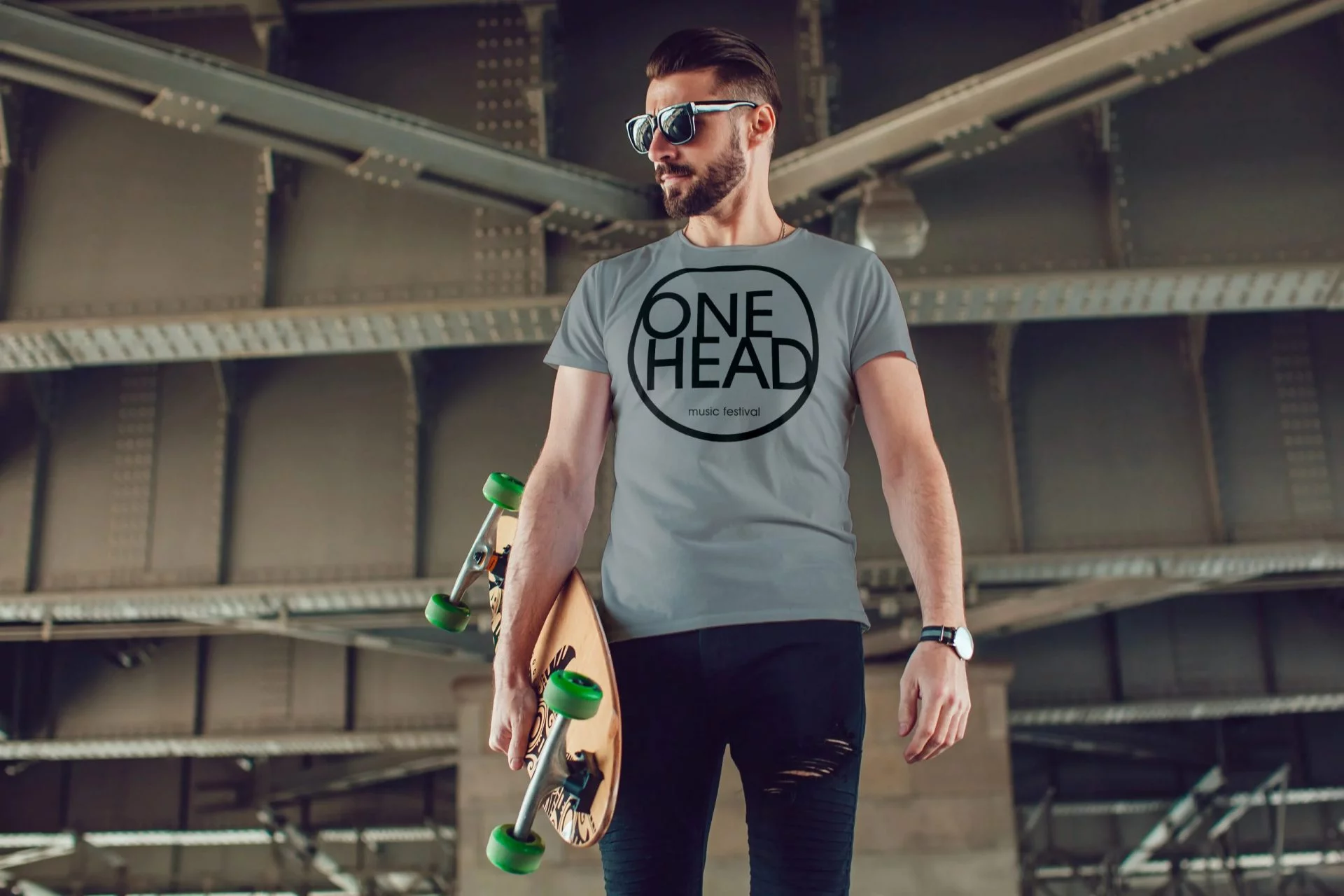 ONE HEAD : music festival - Tričko